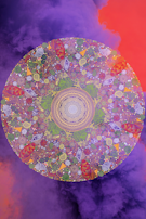 A vibrant mandala design symbolizing spiritual growth.