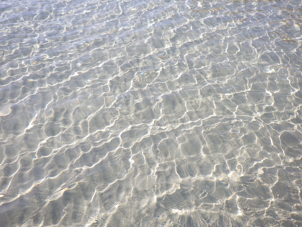 a close up of water