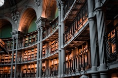 a building with many balconies