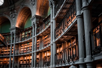 a building with many balconies