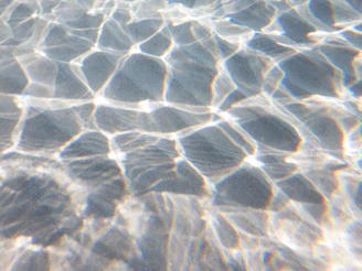 a close up of water