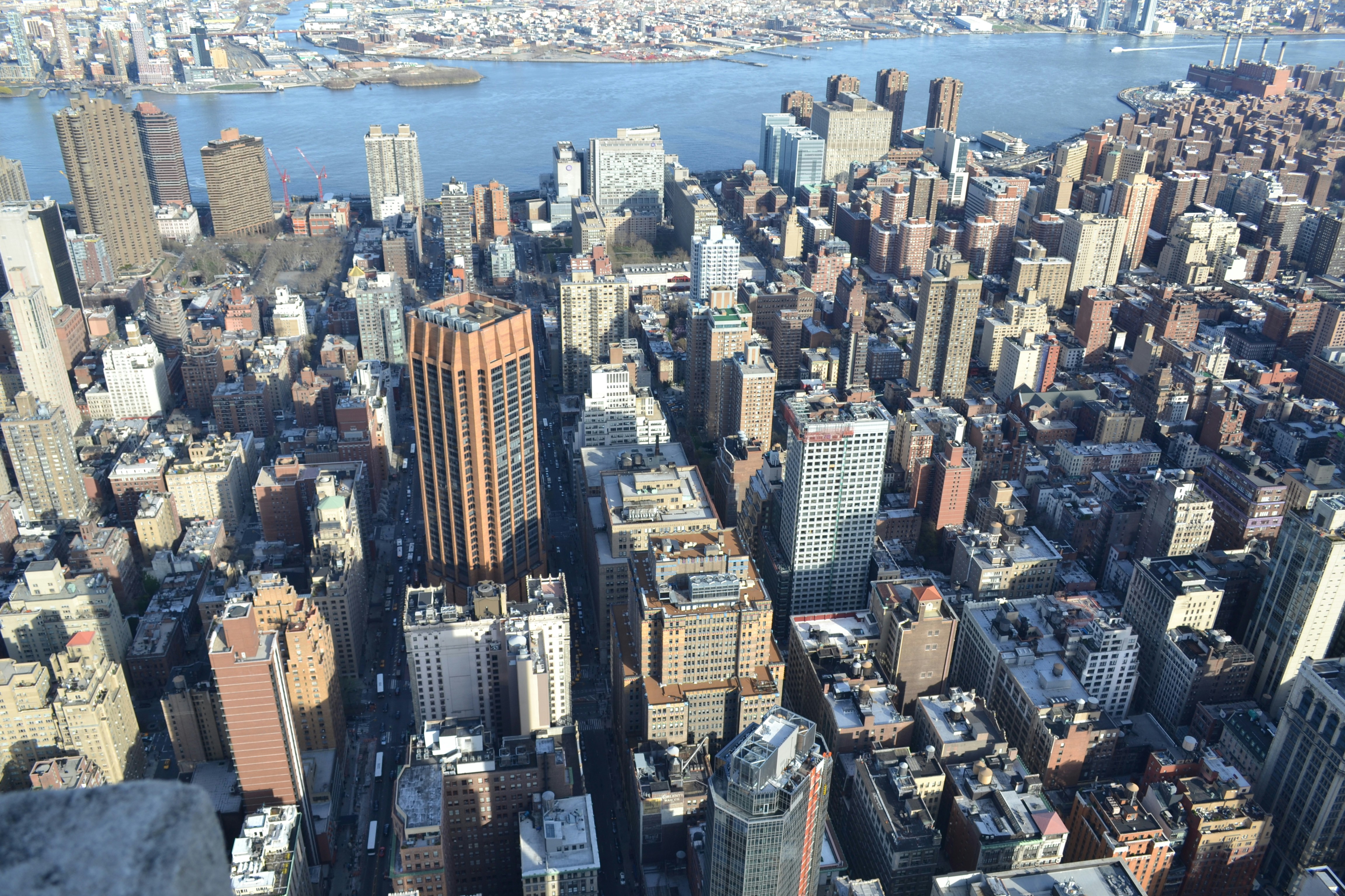 a city with many tall buildings