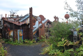 a house that has been destroyed