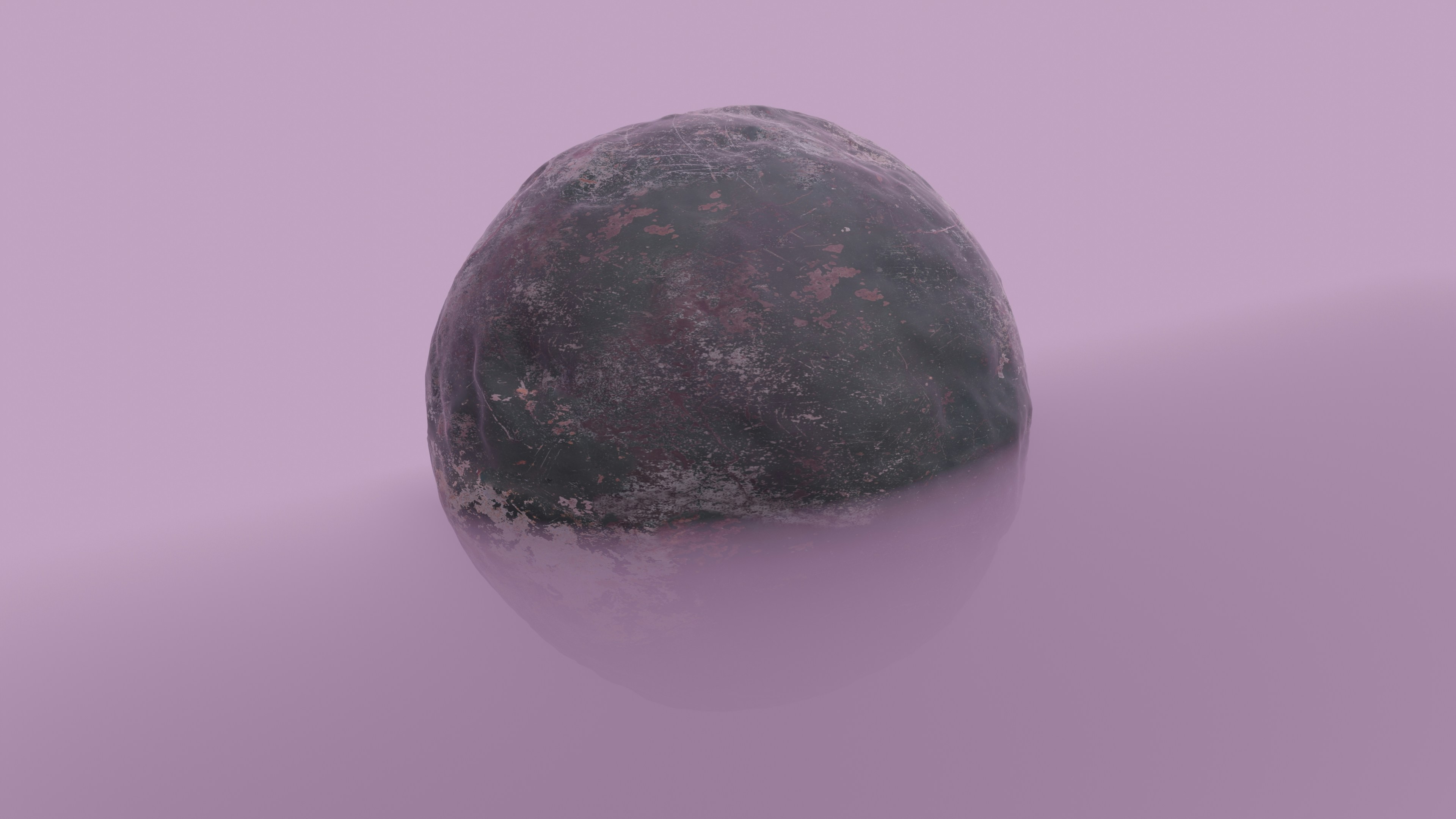 행성의 클로즈업