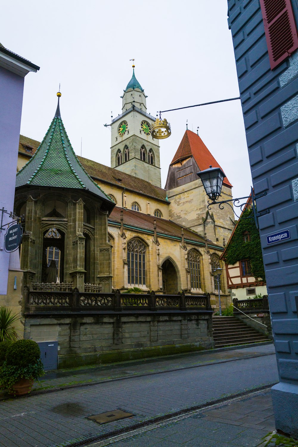 a building with a clock tower