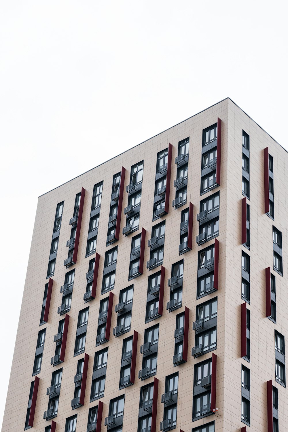 a tall building with many windows