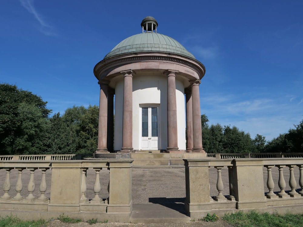 Sunol Water Temple with pillars and a dome