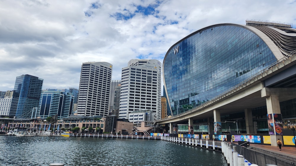 a large building with a glass roof