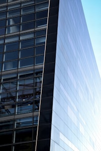a tall building with windows