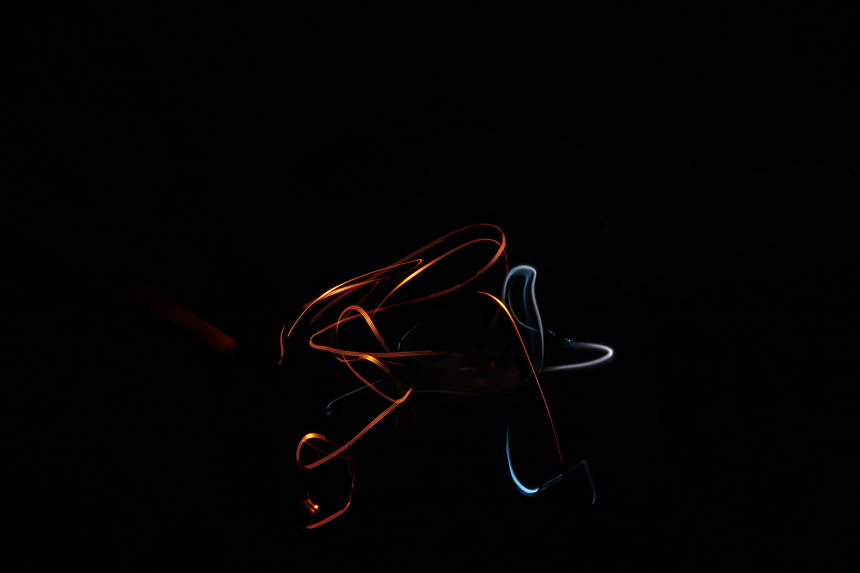 a close-up of a string of lights