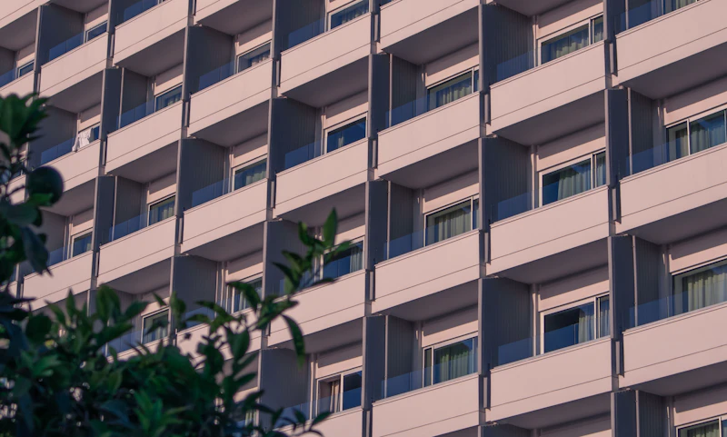 Hotel building exterior