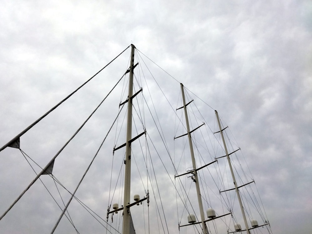 a tall ship with many masts