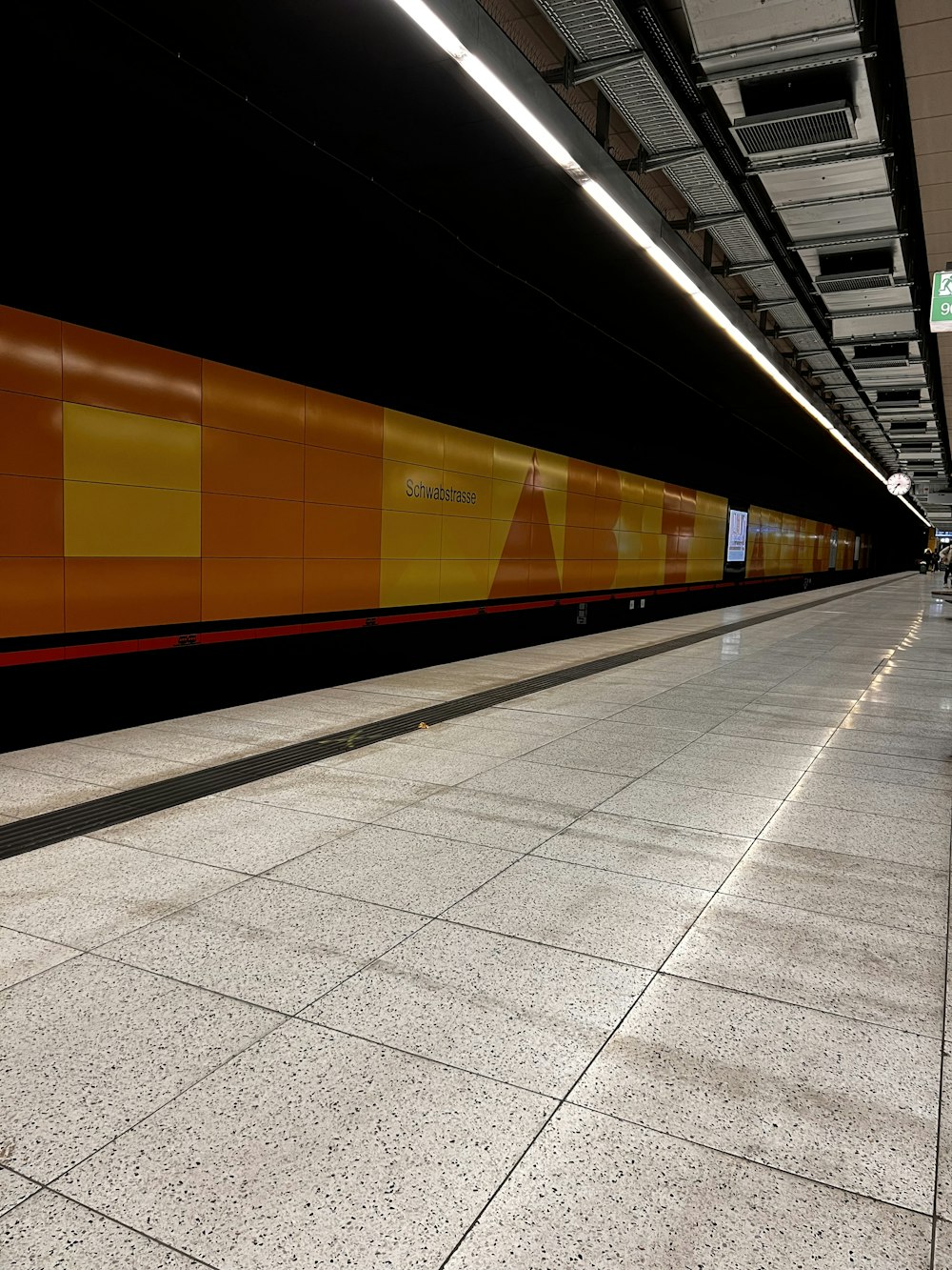 a train in a train station