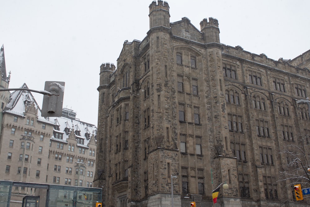 a large stone building