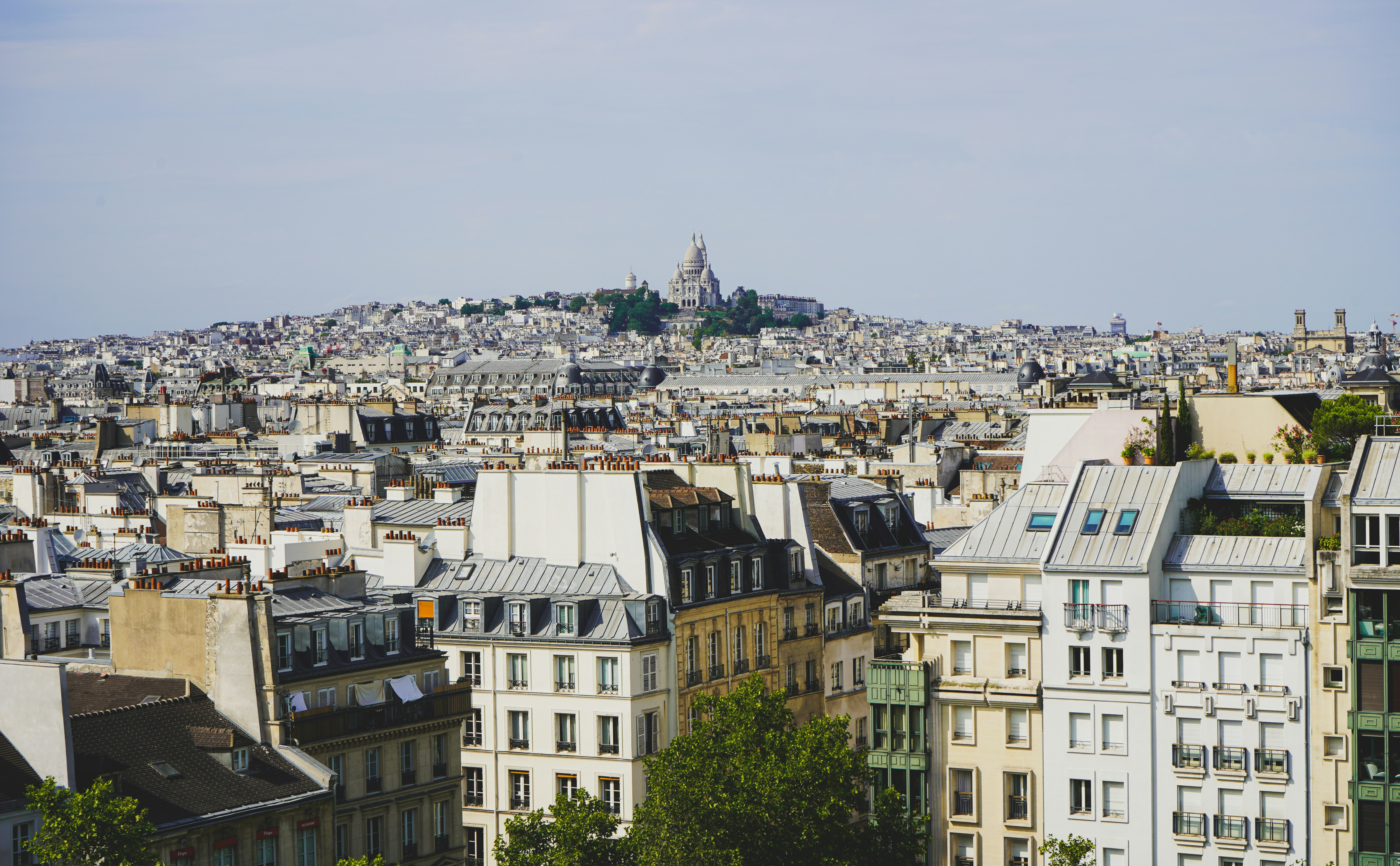 Parisian architecture in France