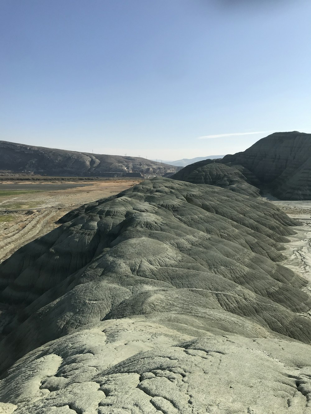 a large rocky landscape