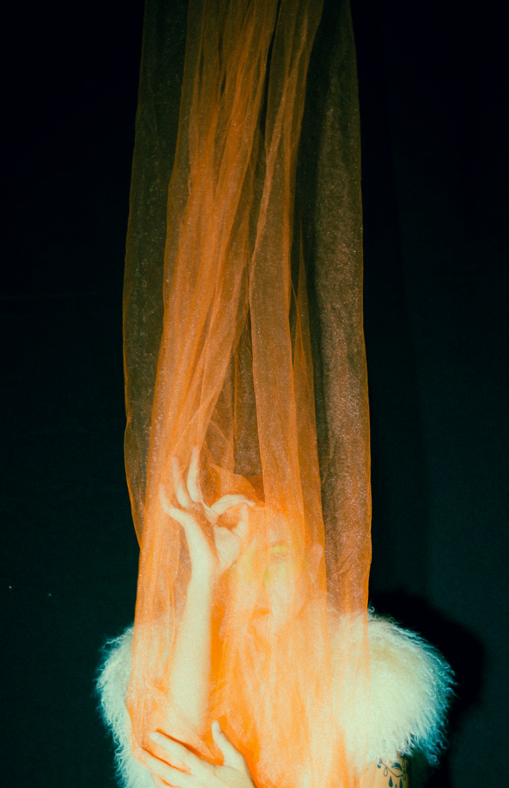 a close-up of a burning match