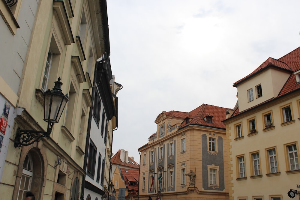 a row of buildings