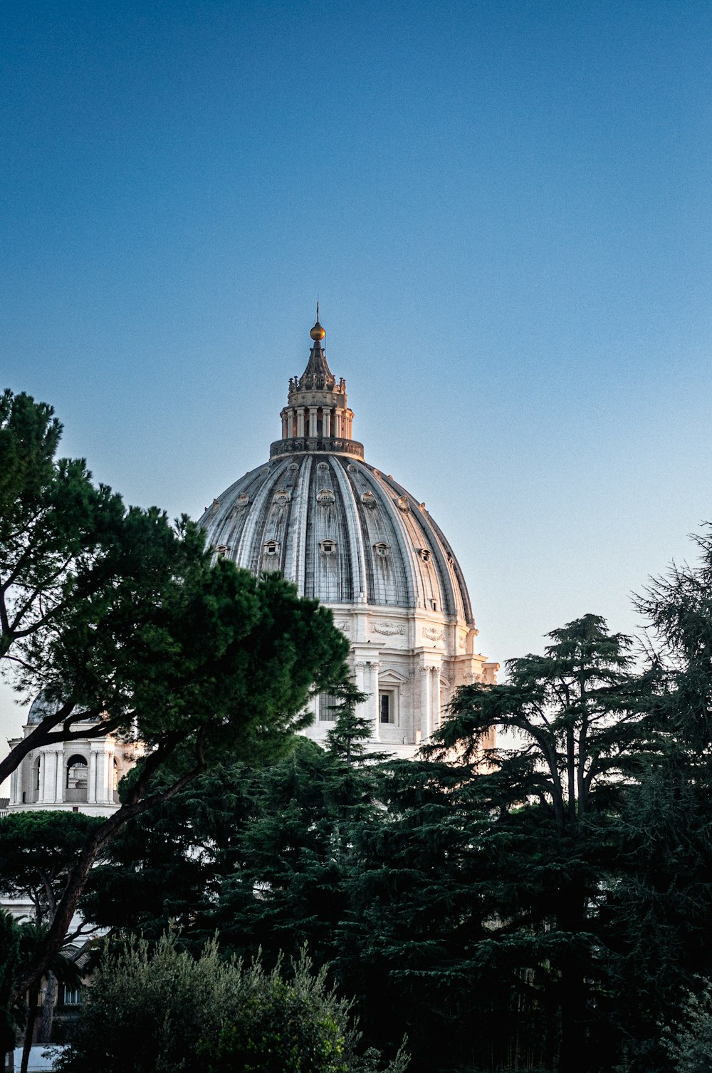 a large building with a dome roof