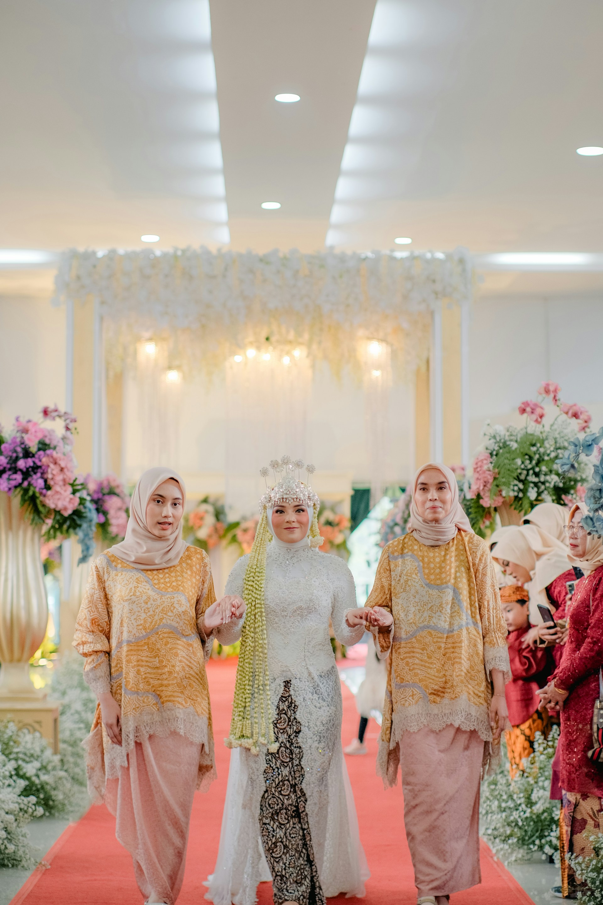 a group of women in traditional dress