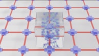 Abstract visualization of data flow representing asset confidentiality and integrity.