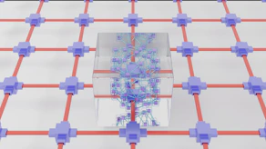 Visual of a connection network representing integration engineering linking diverse data sources.