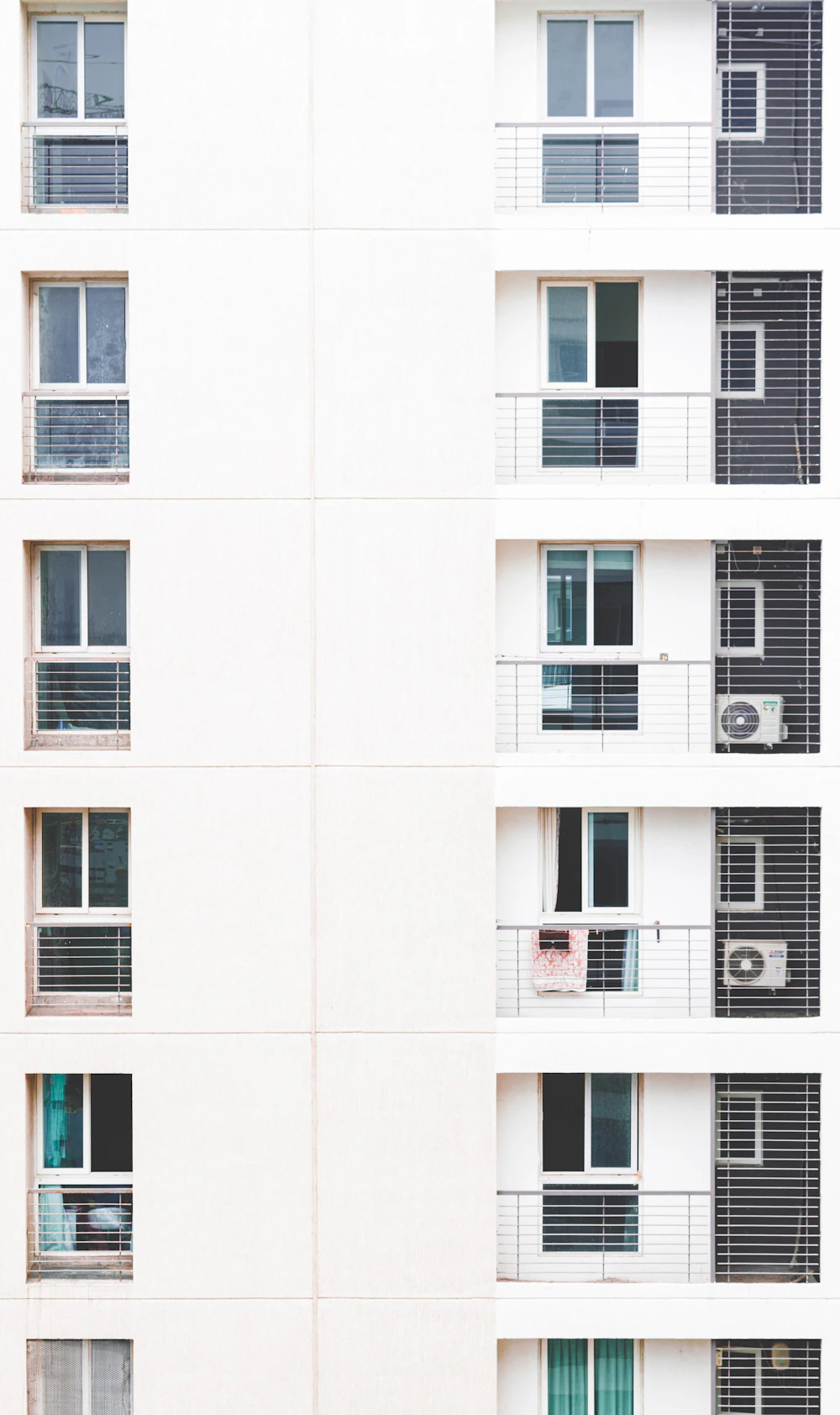 Residential building facade