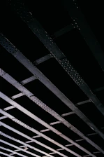 a close-up of a metal structure