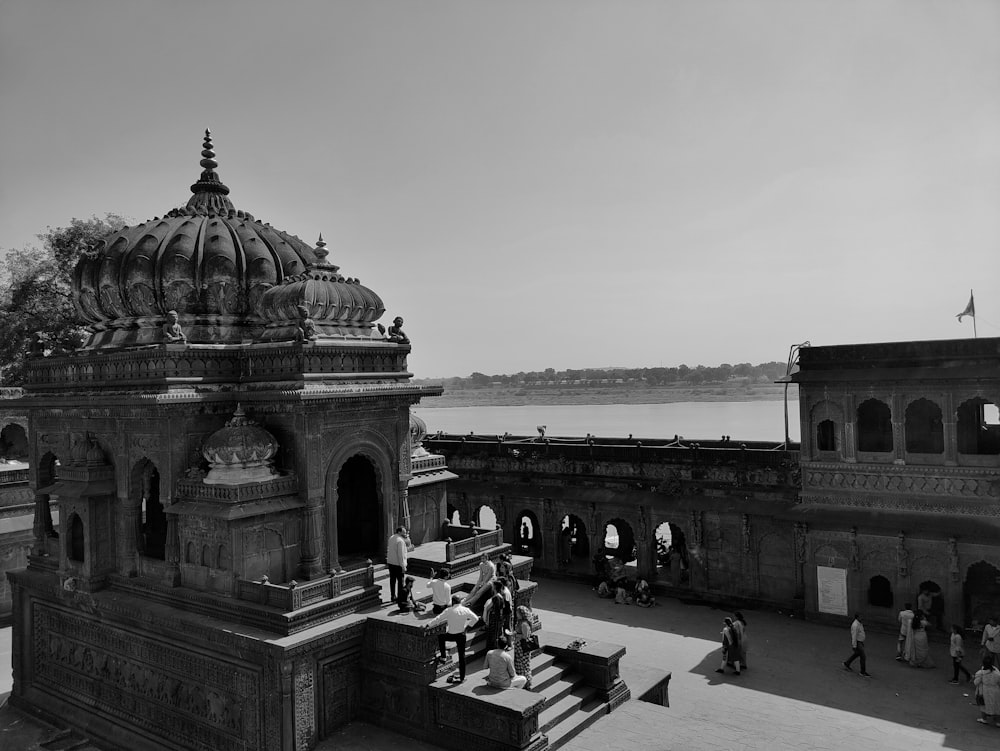 a large building with a domed roof