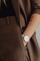 a person wearing a watch