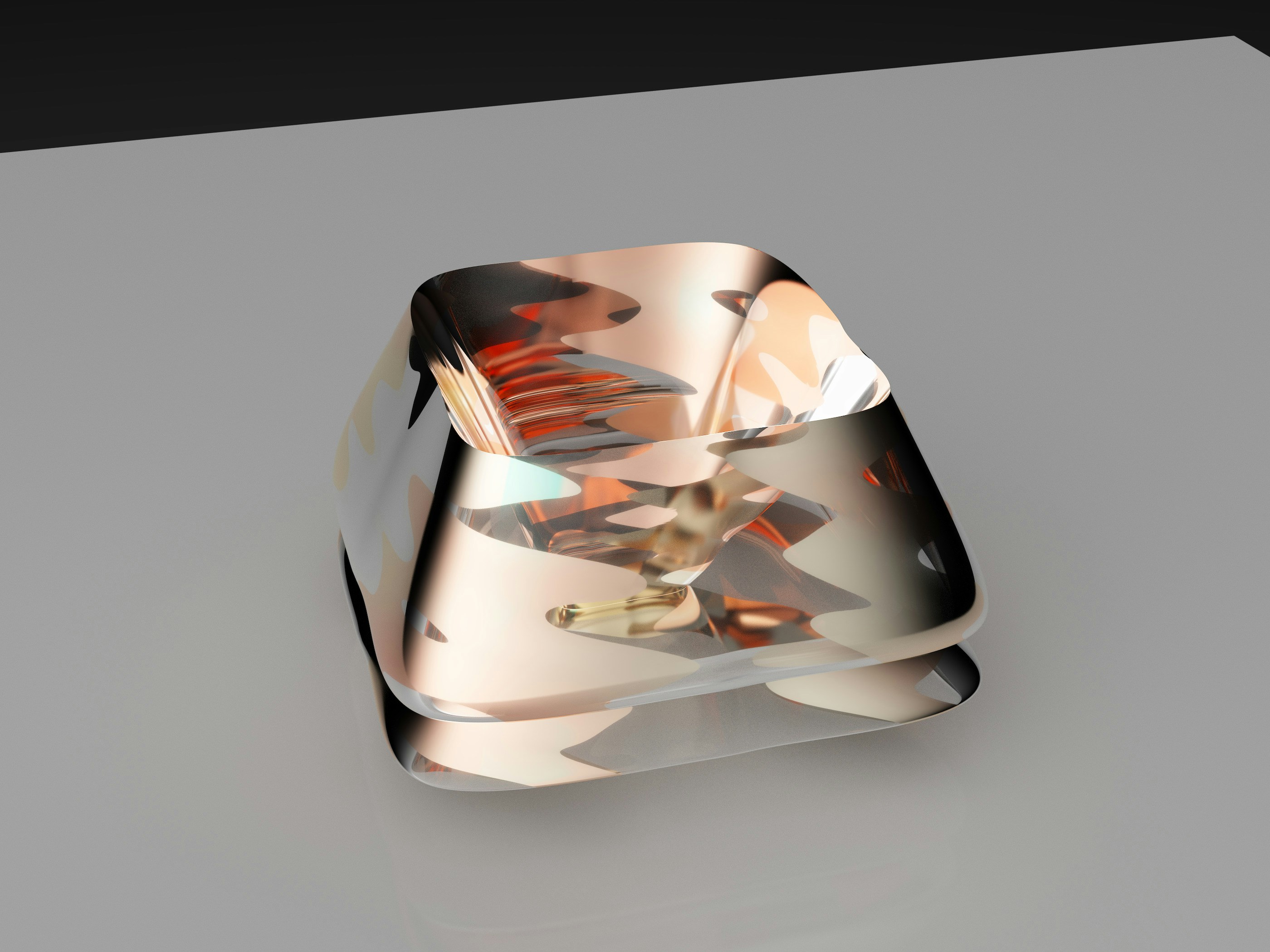 Silver jewelry on white plate