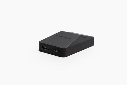 A sleek portable charger designed for modern travelers.