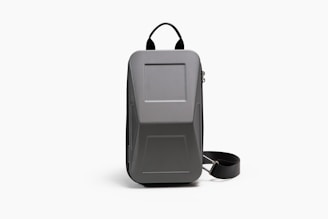 a grey computer tower