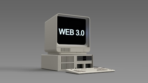 a computer with a keyboard