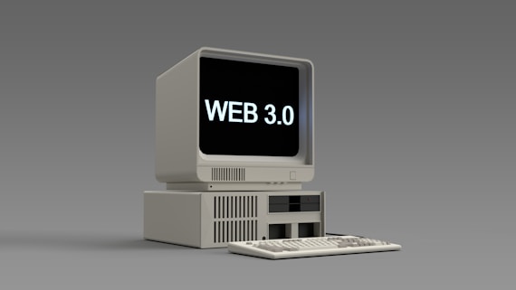 a computer with a keyboard
