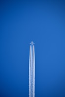 a rocket in the sky