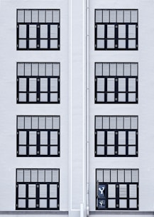 a group of black and white squares