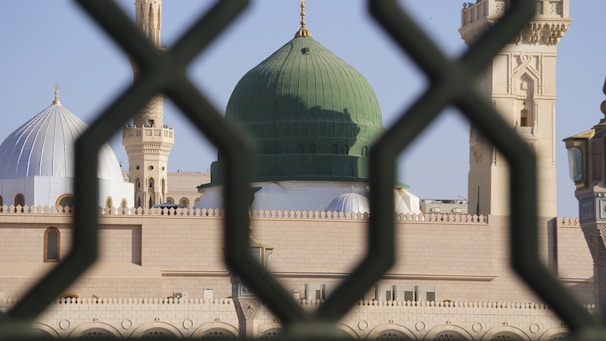 a large domed building