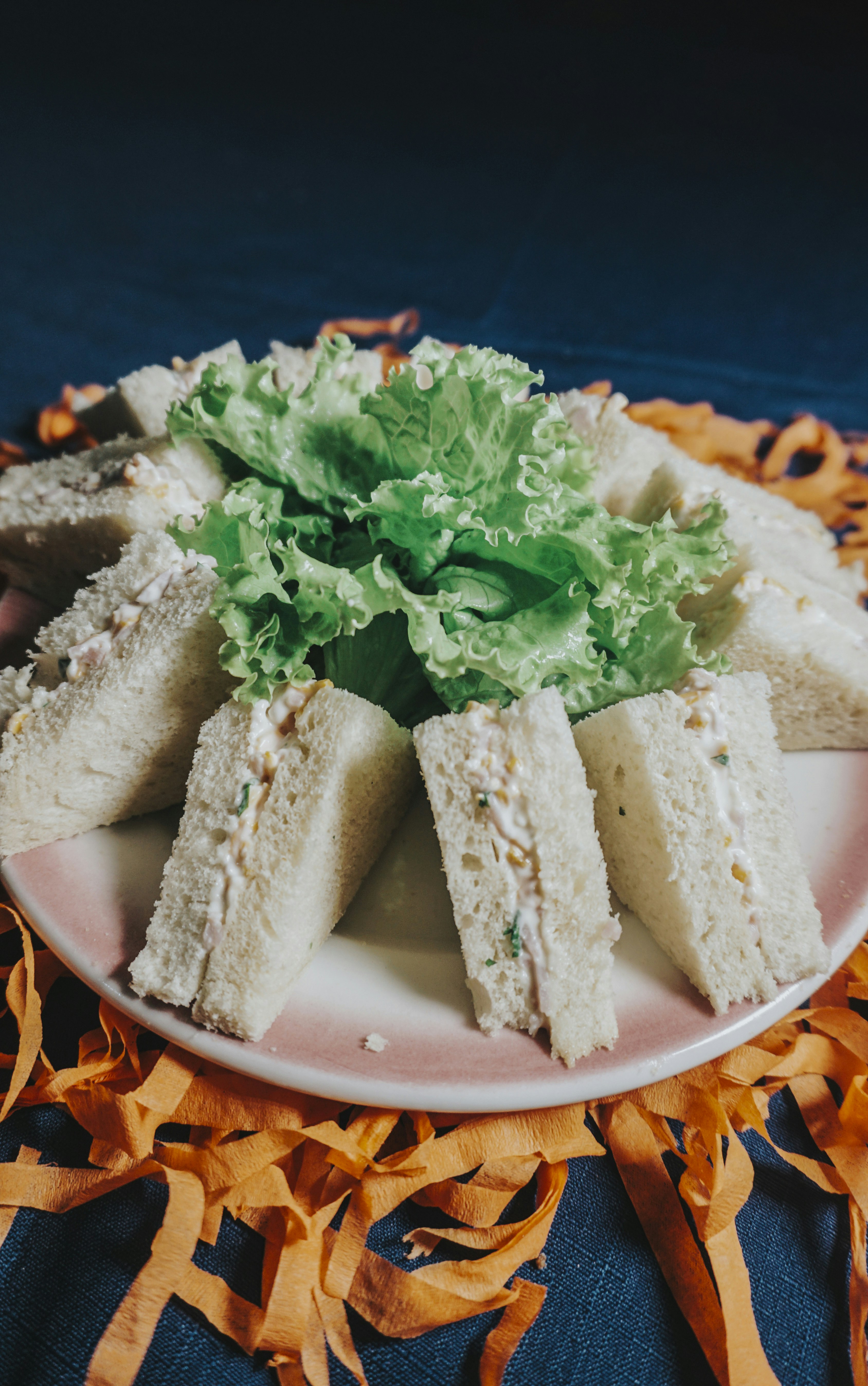 a plate of sandwiches and fries