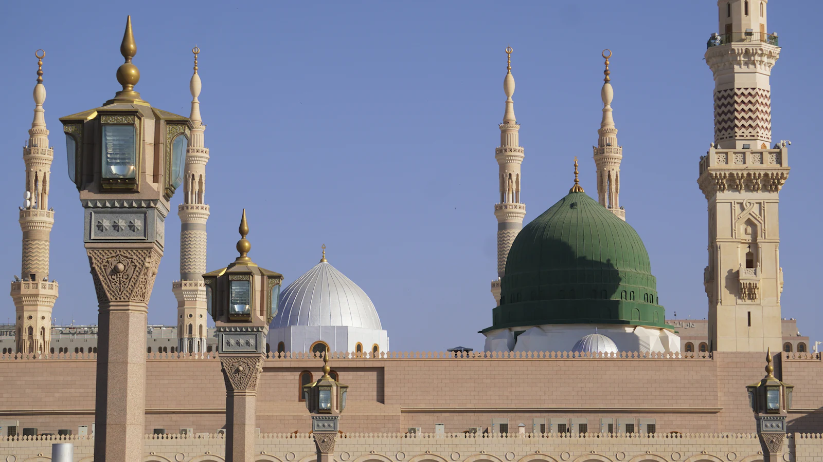 The Green Dome of Masjid an-Nabawi, Madinah