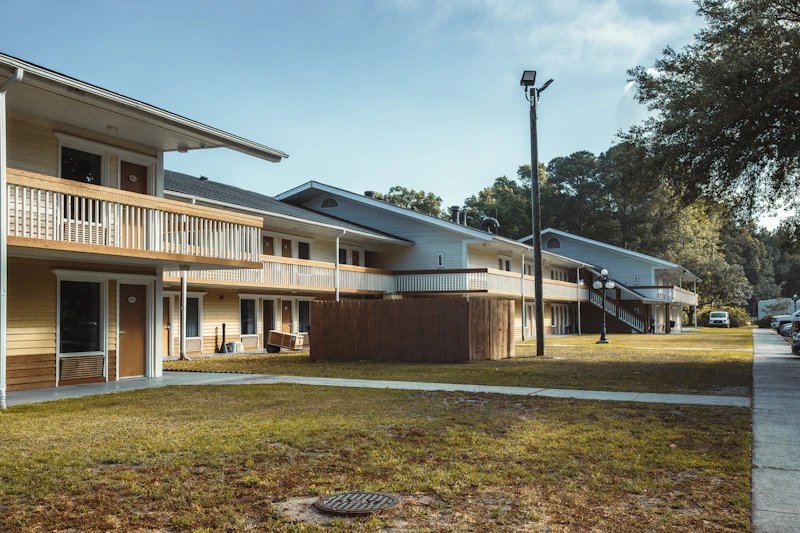 Hotel exterior and parking