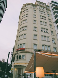 Exterior view of occupacco PG building located behind Apollo Hospitals.