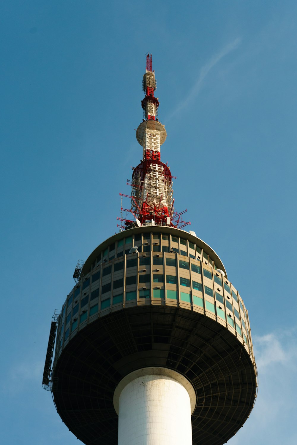 a tall tower with a pointed top