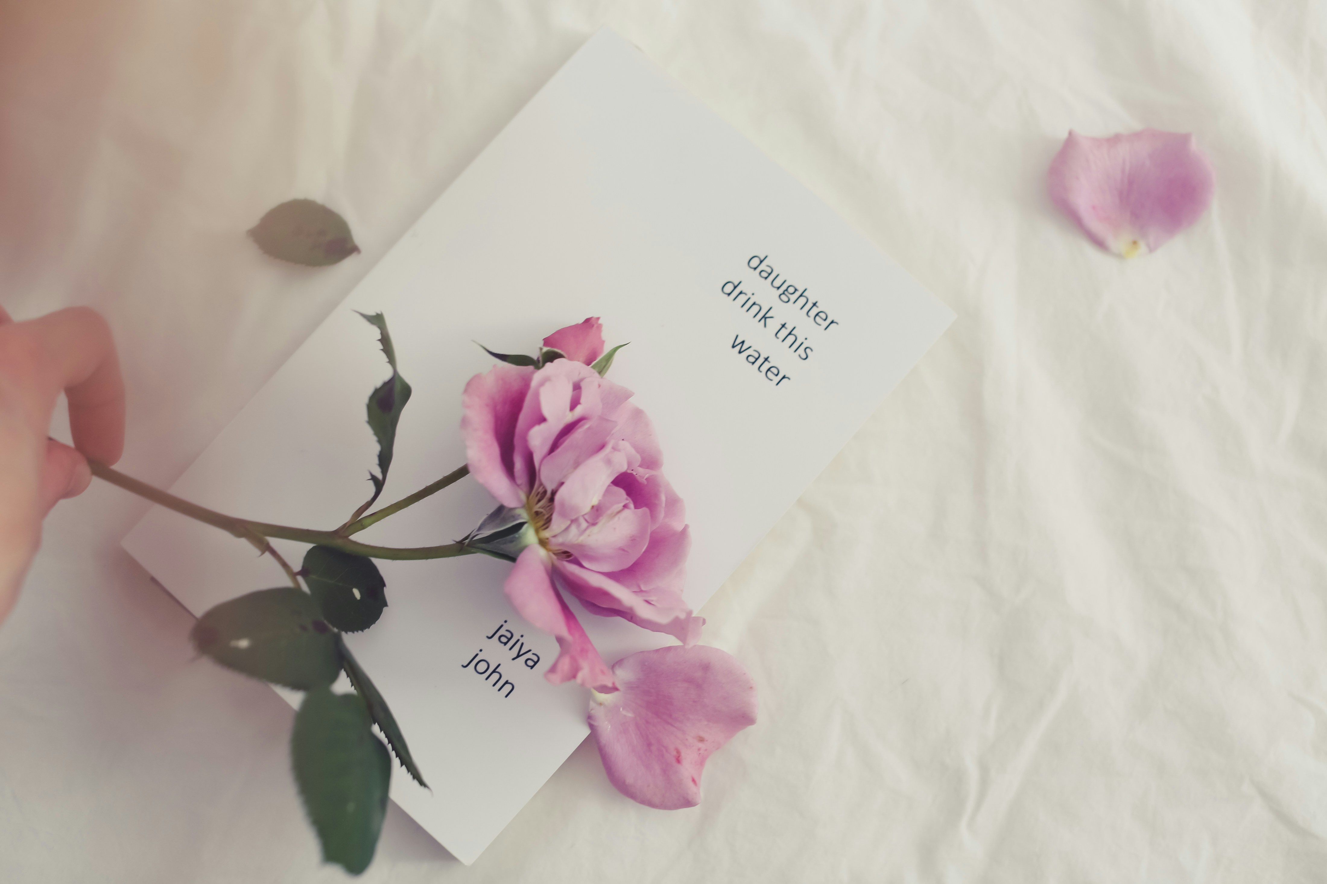 Peaceful hands quote