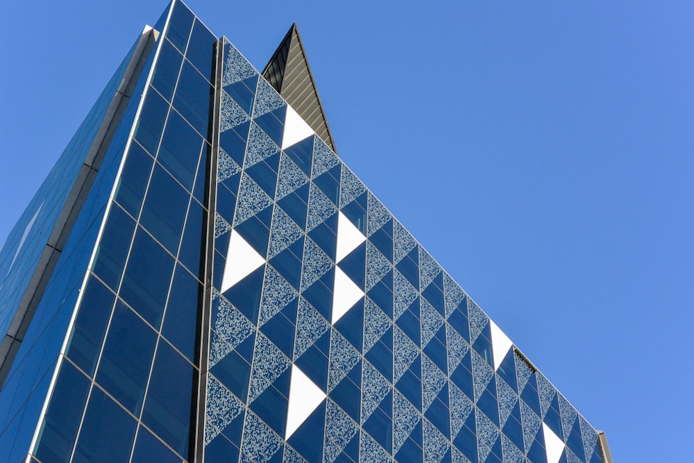 a tall building with many windows