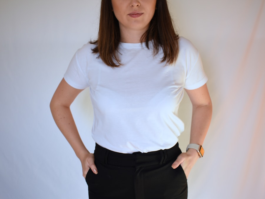 Perry Silk-Cashmere Tee in bone