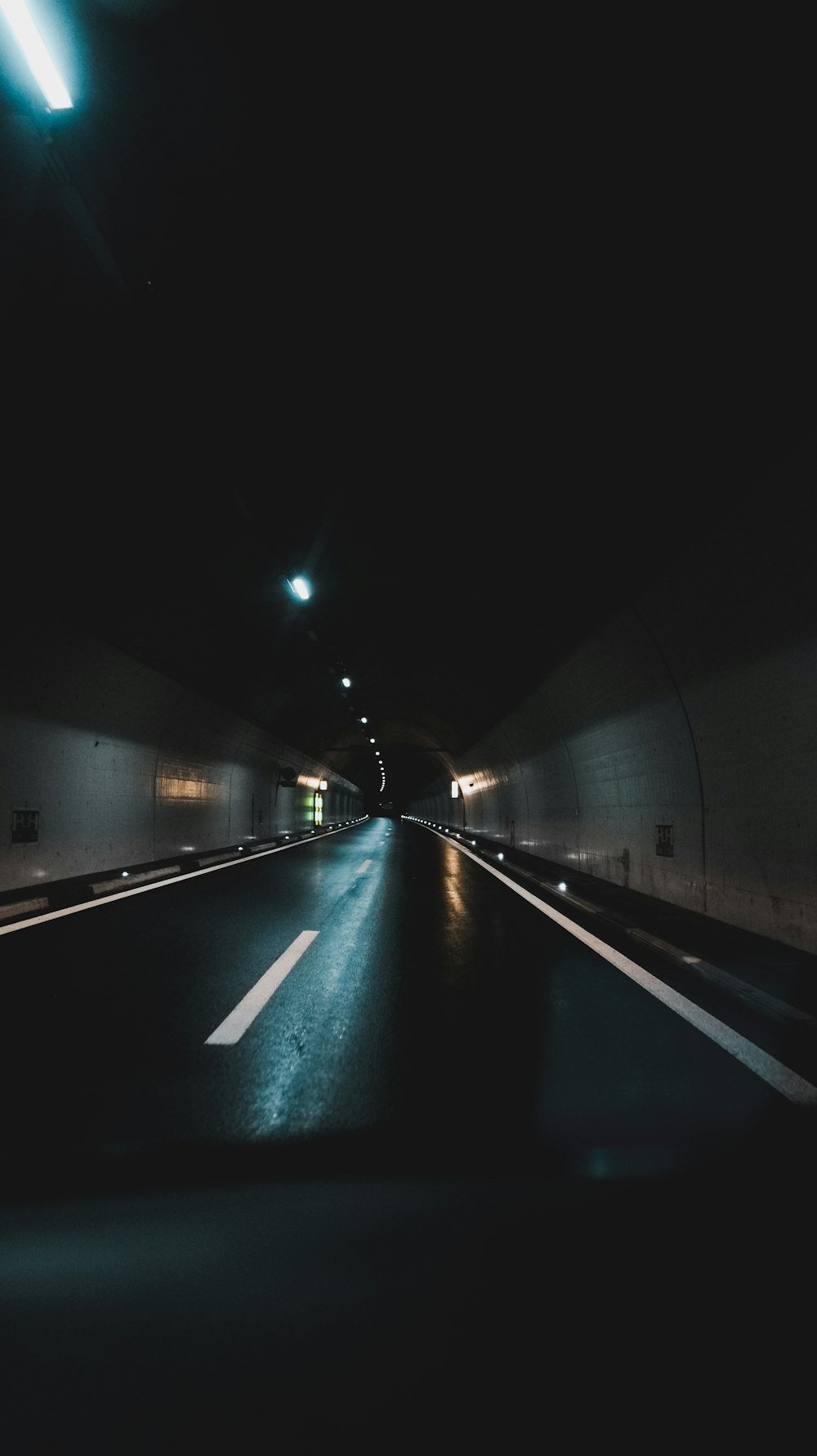 a road with a tunnel