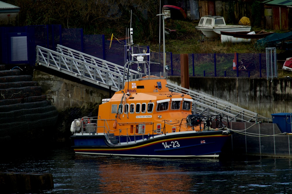 a boat in the water