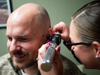 a man talking on a cell phone
