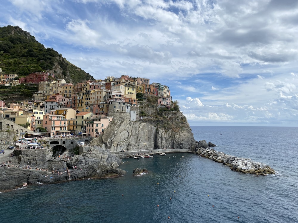 Cinque Terre on a rocky island